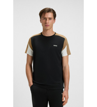 BOSS para hombre. 50545931 Camiseta Balance negro (S), Homewear, Algodón, Manga corta