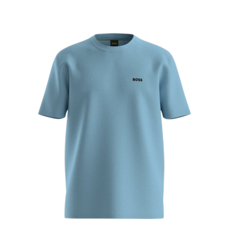 BOSS Camiseta Detalle azul