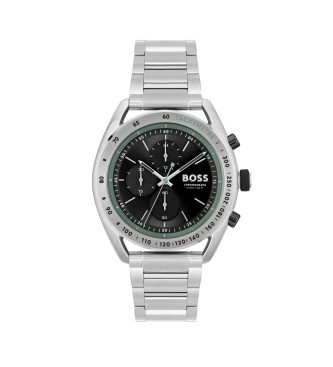 BOSS para hombre. 1514023 Reloj Analógico Center Court negro (OSFA), Casual, Brazalete, Acero Inoxidable