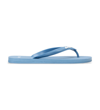 BOSS Chanclas Detalle Logo turquesa