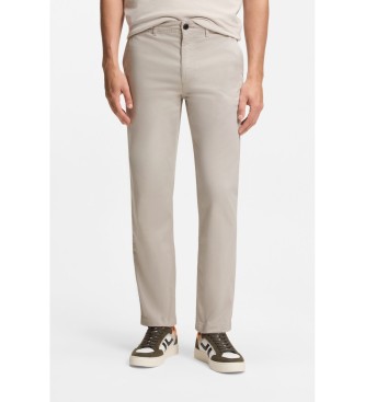 BOSS para hombre. 50534378 Pantalón Regular Fit beige (33/32), Casual, Algodón