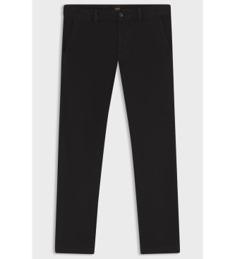 BOSS para hombre. 50547865 Pantalón Chino Slim negro (32/32), Casual, Poliéster