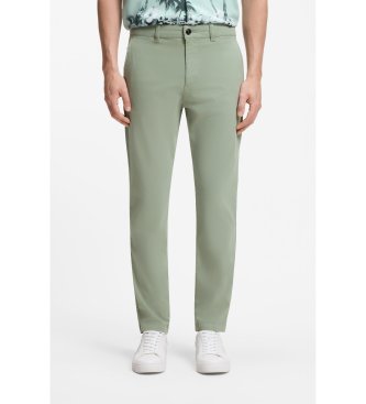 BOSS Pantalón Chino Tapered verde