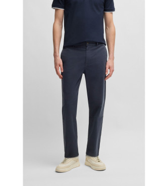 BOSS para hombre. 50536722 Pantalón Chino Tapered marino (33/32), Casual, Algodón
