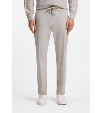 BOSS Pantalón Chino Tapered DS-9 gris claro