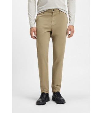 BOSS para hombre. 50510917 Pantalón Chino Tapered beige (30/34), Casual, Algodón