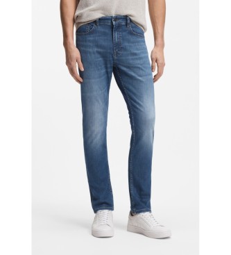 BOSS para hombre. 50556882 Jeans Delaware slim fit azul (38/34), Casual, Algodón, Denim