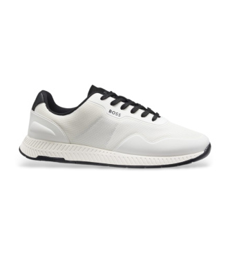 BOSS para hombre. 50563962 Zapatillas TTNM beige (41), Plano, Cordones, Casual