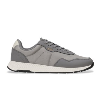 BOSS para hombre. 50536481 Zapatillas Titanium gris (45), Plano, Cordones, Casual