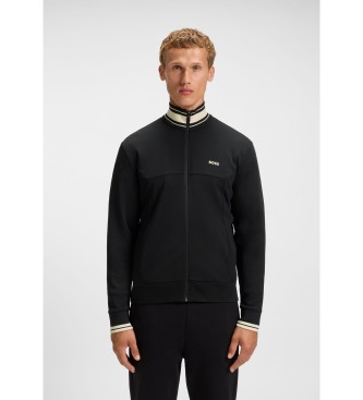 BOSS para hombre. 50543081 Sudadera Zone negro (XS), Casual, Algodón