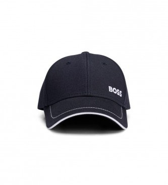 BOSS para hombre. 50492716 Gorra Woven Marino (OSFA), Casual, Deportivo, Algodón