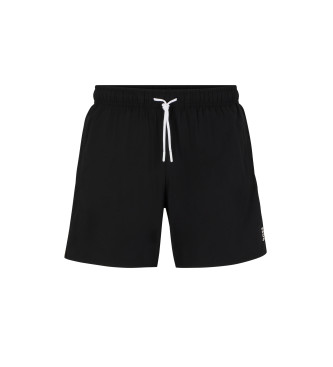 BOSS para hombre. 50491594 Bañador Iconic negro (XL), Beachwear, Poliéster Reciclado, Sostenible