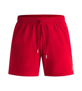 BOSS para hombre. 50491594 Bañador Iconic rojo (XL), Beachwear, Poliéster