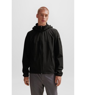 BOSS para hombre. 50501447 Chaqueta Ethereum negro (M), Casual, Poliamida, Manga larga