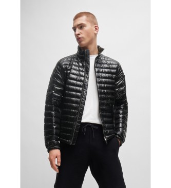 BOSS para hombre. 50508593 Plumón Techno negro (M), Casual, Poliamida