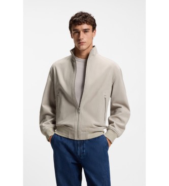 BOSS para hombre. 50552111 Cazadora Jarip beige (44), Casual, Algodón