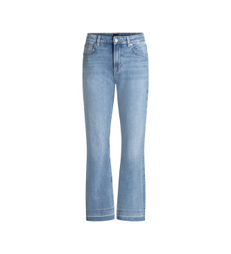 BOSS para mujer. 50552430 Jeans Kick Flare 1.0 azul (30/29), Casual, Algodón
