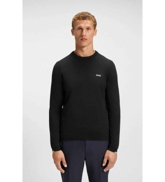 BOSS para hombre. 50541940 Jersey con detalles en contraste marino (XL), Casual, Algodón