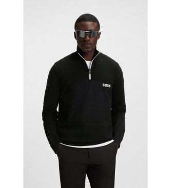 BOSS para hombre. 50541953 Jersey Hydro negro (L), Casual, Algodón