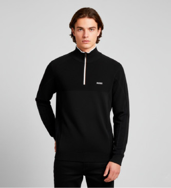 BOSS para hombre. 50553791 Jersey KN Goc negro (XL), Casual, Algodón