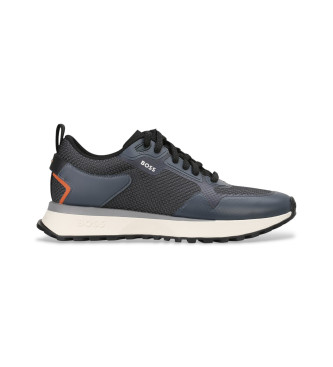BOSS para hombre. 50513195 Zapatillas Jonah marino (39), Plano, Cordones, Casual