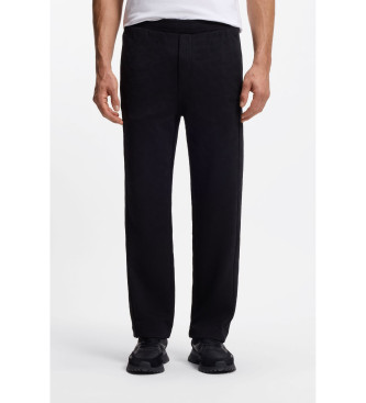 BOSS para hombre. 50549713 Pantalón Mirror negro (L), Casual, Poliéster