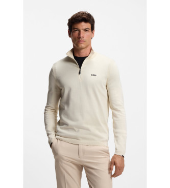 BOSS para hombre. 50541965 Sudadera K Ever beige (XL), Casual, Poliéster, Manga larga