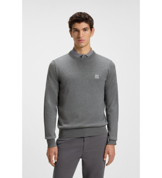 BOSS para hombre. 50527583 Jersey Kanovano gris (XL), Casual, Algodón