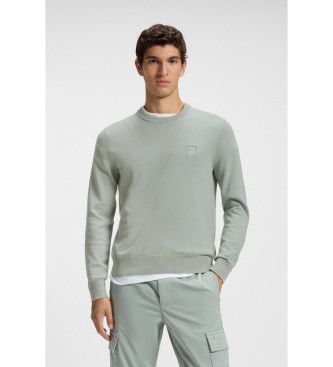 BOSS para hombre. 50527583 Jersey Kanovano verde claro (S), Casual, Algodón