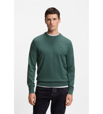 BOSS para hombre. 50527583 Jersey Kanovano verde oscuro (XXL), Casual, Algodón