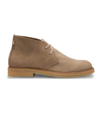 BOSS para hombre. 50548077 Zapatos de Piel Kope beige (41), Plano, Cordones, Casual