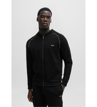 BOSS para hombre. 50515392 Sudadera Mix&Match negro (M), Homewear, Algodón, Manga larga