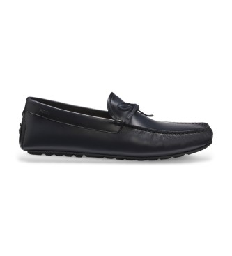 BOSS para hombre. 50557676 Mocasines de Piel Noel marino (41), Plano, Ninguno, Casual, Fiesta, Clásico
