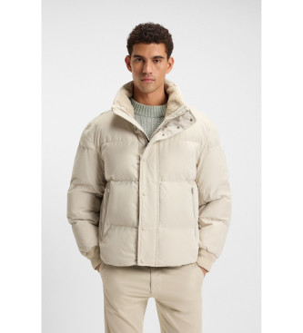 BOSS para hombre. 50547565 Abrigo Ocamp beige (48), Casual, Poliéster
