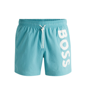 BOSS para hombre. 50514502 Bañador Octopus azul (XL), Beachwear, Poliamida