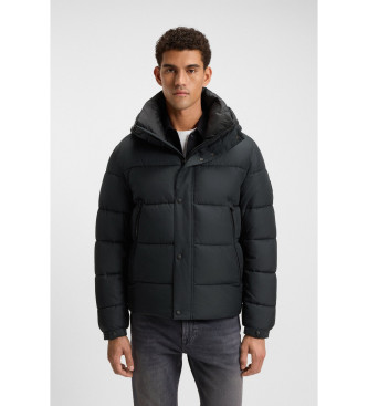BOSS para hombre. 50528573 Abrigo Omaris negro (54), Casual, Poliéster