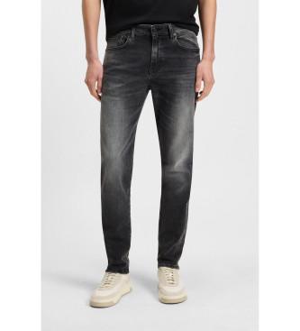 BOSS para hombre. 50544648 Pantalón Onyx gris oscuro (33/34), Casual, Algodón, Denim