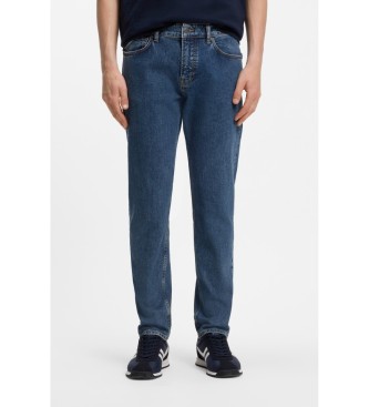 BOSS para hombre. 50566052 Jeans Tapered Fit azul (32/36), Casual, Algodón, Denim