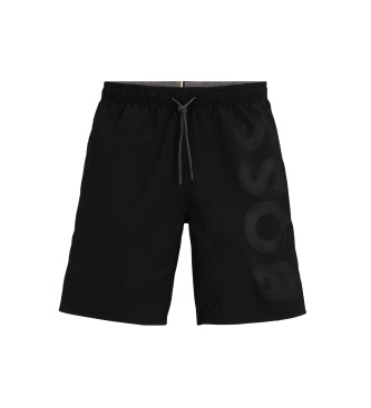 BOSS para hombre. 50509127 Bañador Orca negro (XL), Beachwear, Poliéster Reciclado, Sostenible