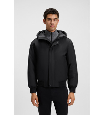 BOSS para hombre. 50547099 Chaqueta Osis negro (52), Casual, Poliéster
