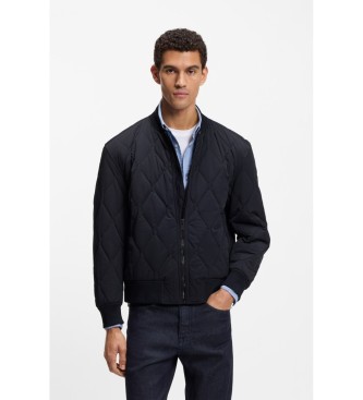 BOSS para hombre. 50543619 Cazadora Osnape marino (46), Casual, Poliéster