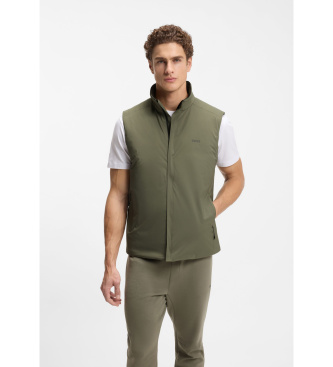 BOSS para hombre. 50551055 Chaleco Lite X verde (M), Casual, Poliamida