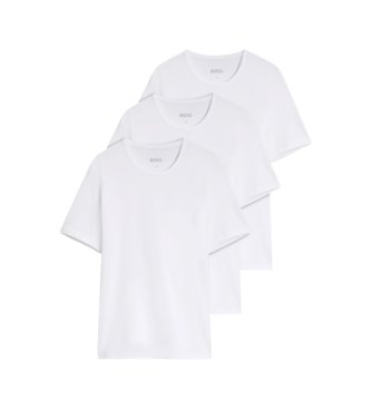 Förpackning med 3 RN 3P Classic vita T-shirts