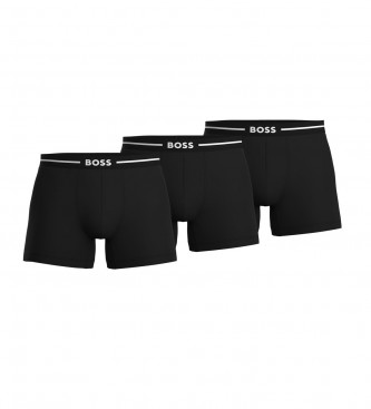 BOSS para hombre. 50510698 Pack de 3 boxers negro (S), Homewear, Algodón
