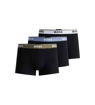 BOSS para hombre. 50517827 Set de 3 Bóxers Power multicolor (L), Homewear, Algodón