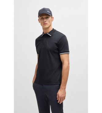 BOSS para hombre. 50538185 Polo Paddy Lux Heritage marino (M), Casual, Deportivo, Algodón, Tenis/Padel, Multideporte, Manga corta