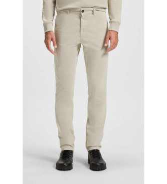 BOSS para hombre. 50510933 Pantalón Chino Slim beige (32/32), Casual, Algodón
