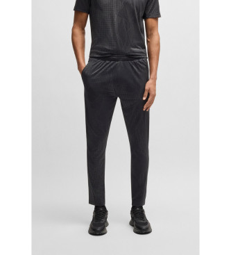 BOSS para hombre. 50537761 Pantalón Hicon Desert Active negro (XS), Deportivo, Multideporte, Poliéster