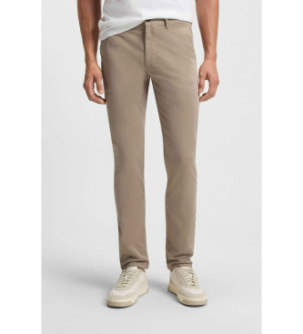 BOSS para hombre. 50510933 Pantalón Slim Fit Chino beige (38/32), Casual, Algodón