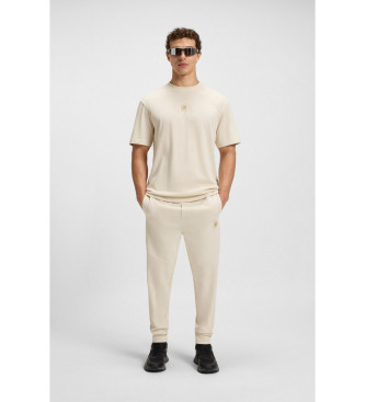 BOSS para hombre. 50543860 Pantalón Future beige (S), Casual, Algodón